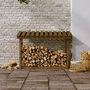 Voir la diapositive 3 : VIDAXL Support de bois de chauffage Marron miel 108x64,5x78cm Bois pin