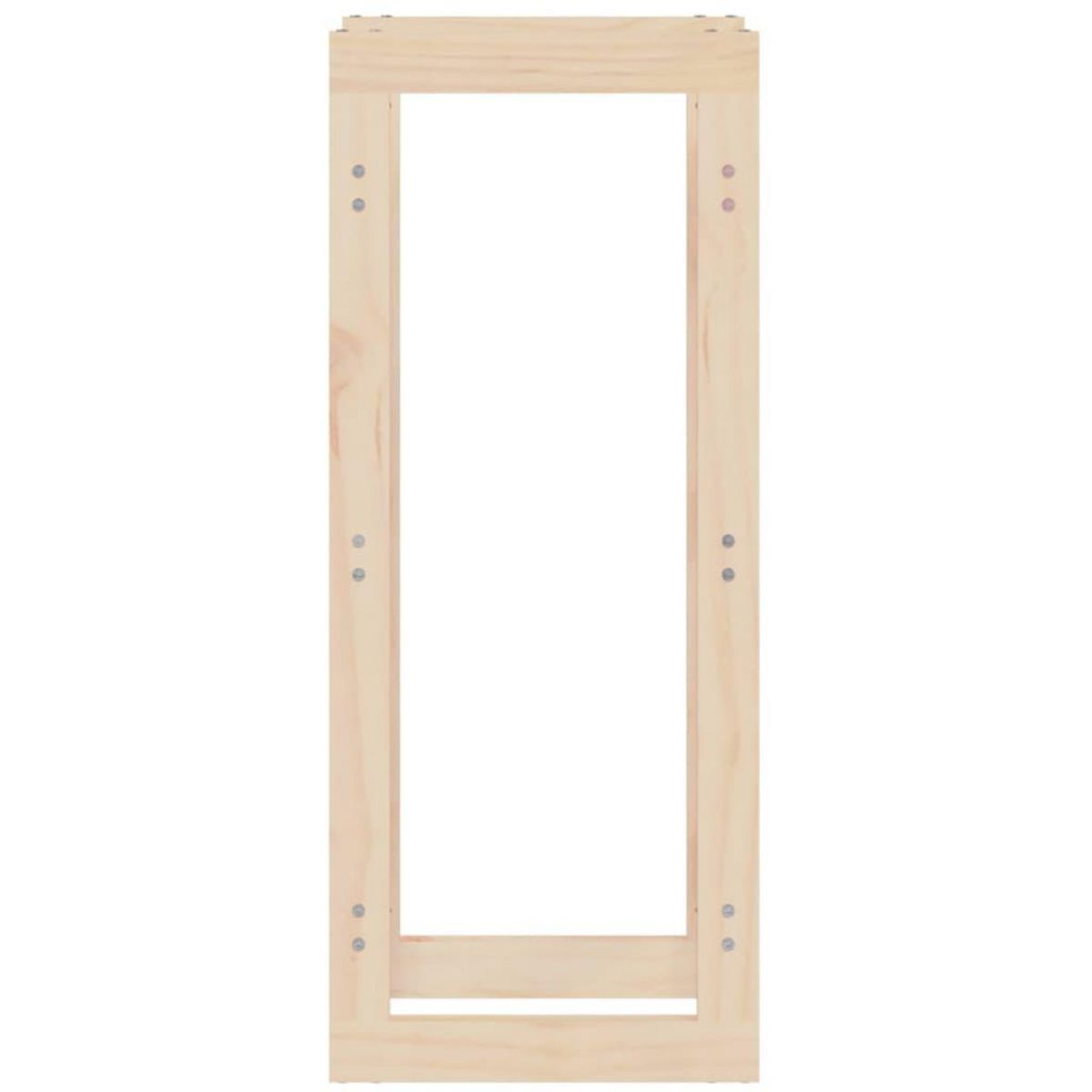VIDAXL Support pour bois de chauffage 41x25x100 cm Bois de pin massif