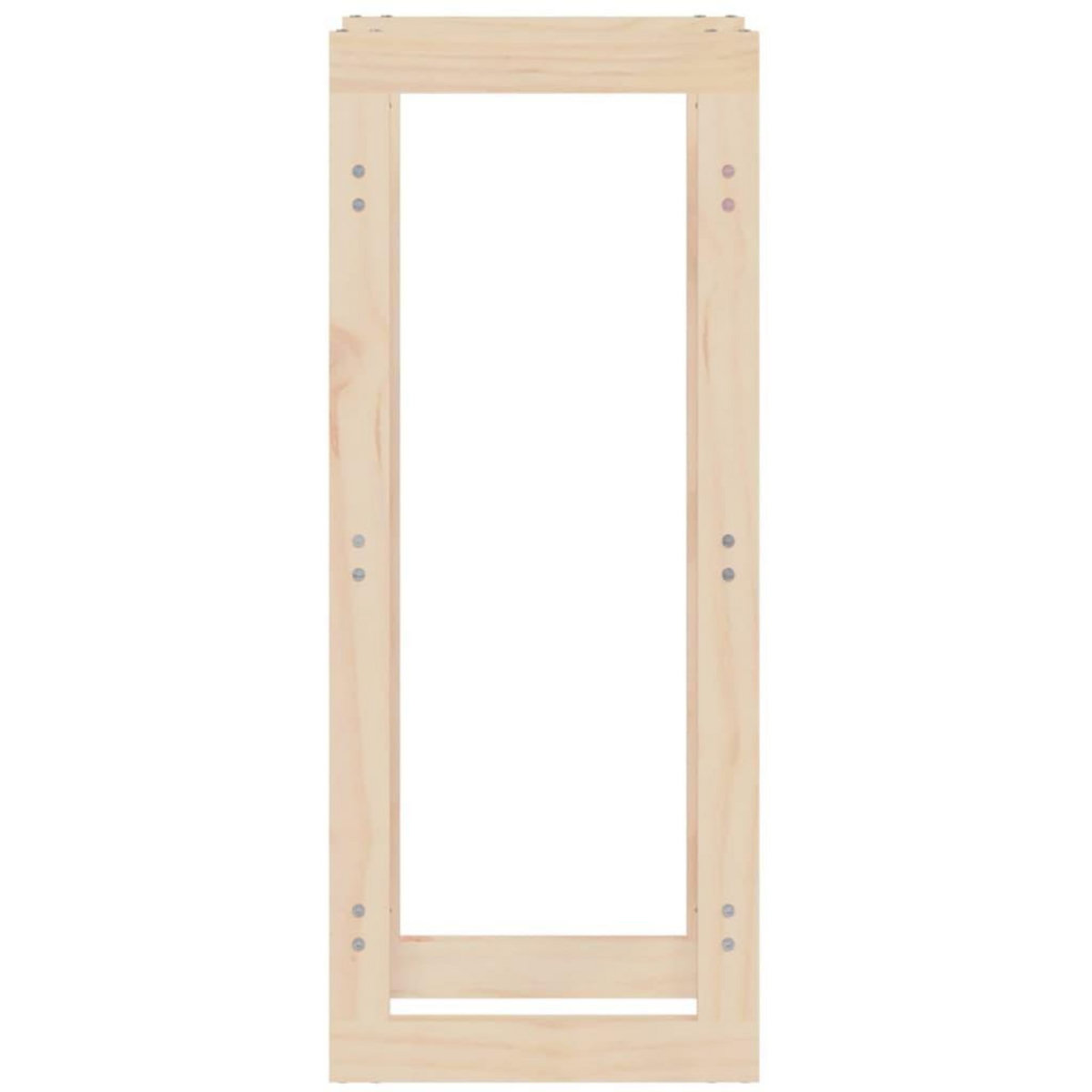 VIDAXL Support pour bois de chauffage 41x25x100 cm Bois de pin massif