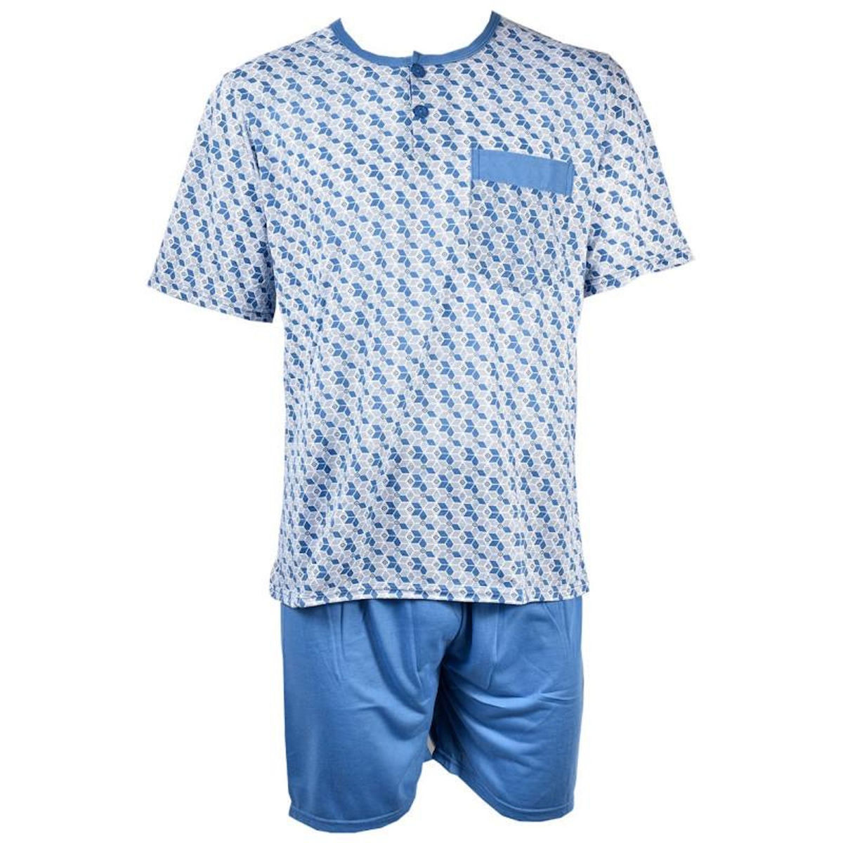 OZABI Pyjama Court Homme ECO HOMEWEAR