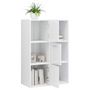 Voir la diapositive 5 : VIDAXL Armoire de rangement Blanc brillant Bois d'ingenierie
