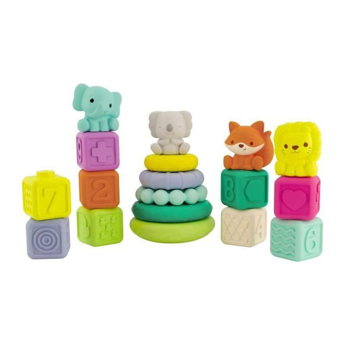 INFANTINO Coffret de 20 pieces sensorielles - INFANTINO - 315222 - Empilables