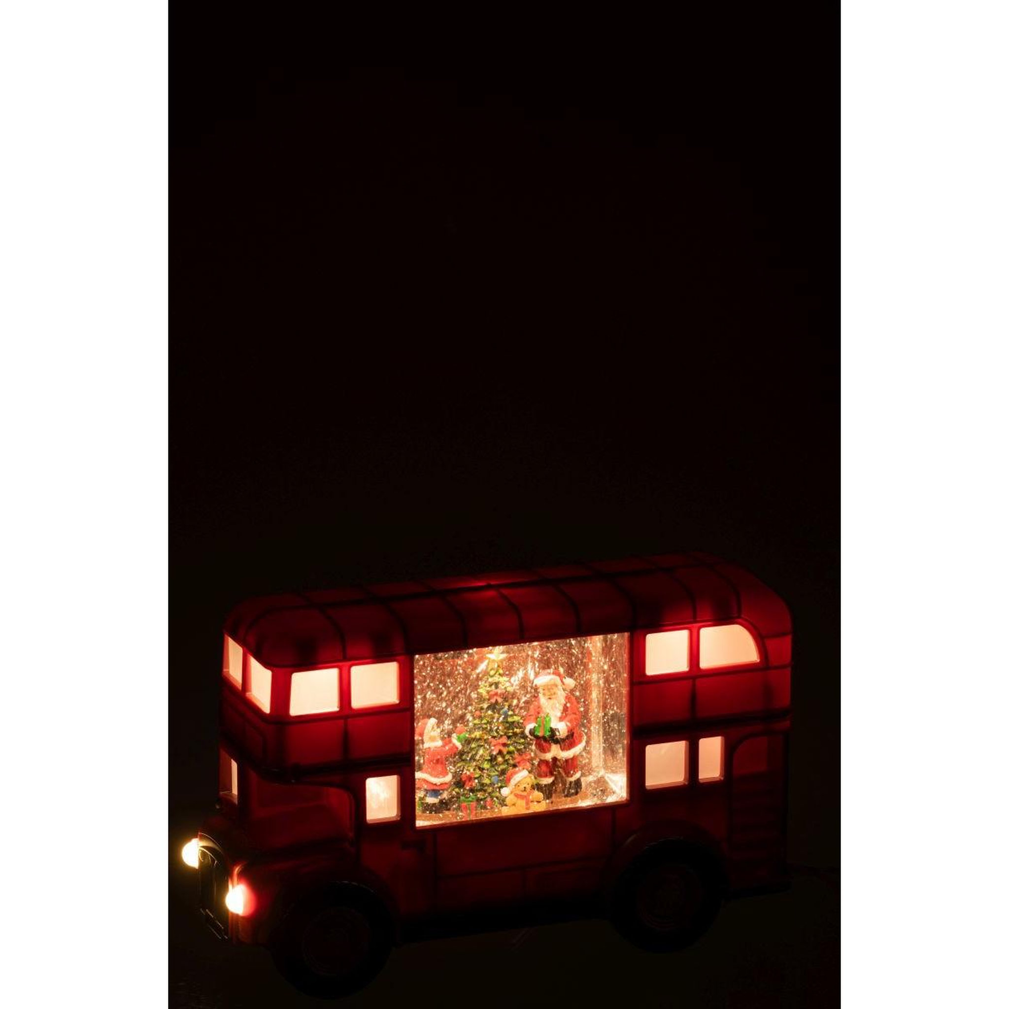 Voir la diapositive 6 : J-LINE Bus musique à led  père-noël  29cm multicolore