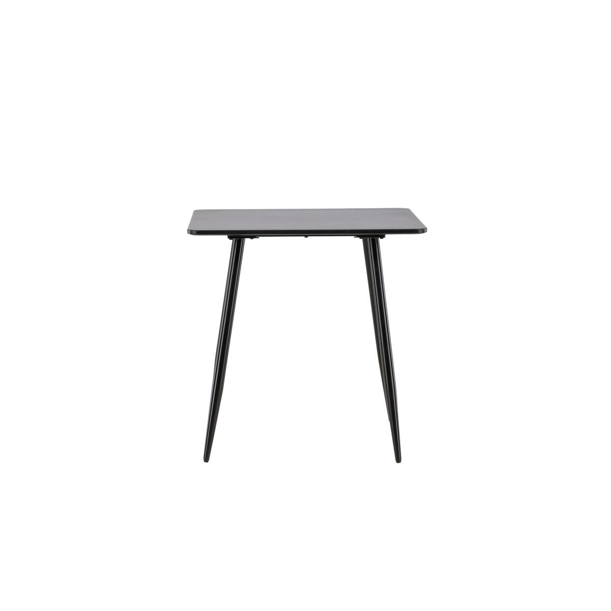 Voir la diapositive 3 : Paris Prix Table à manger  polar  75 cm noir