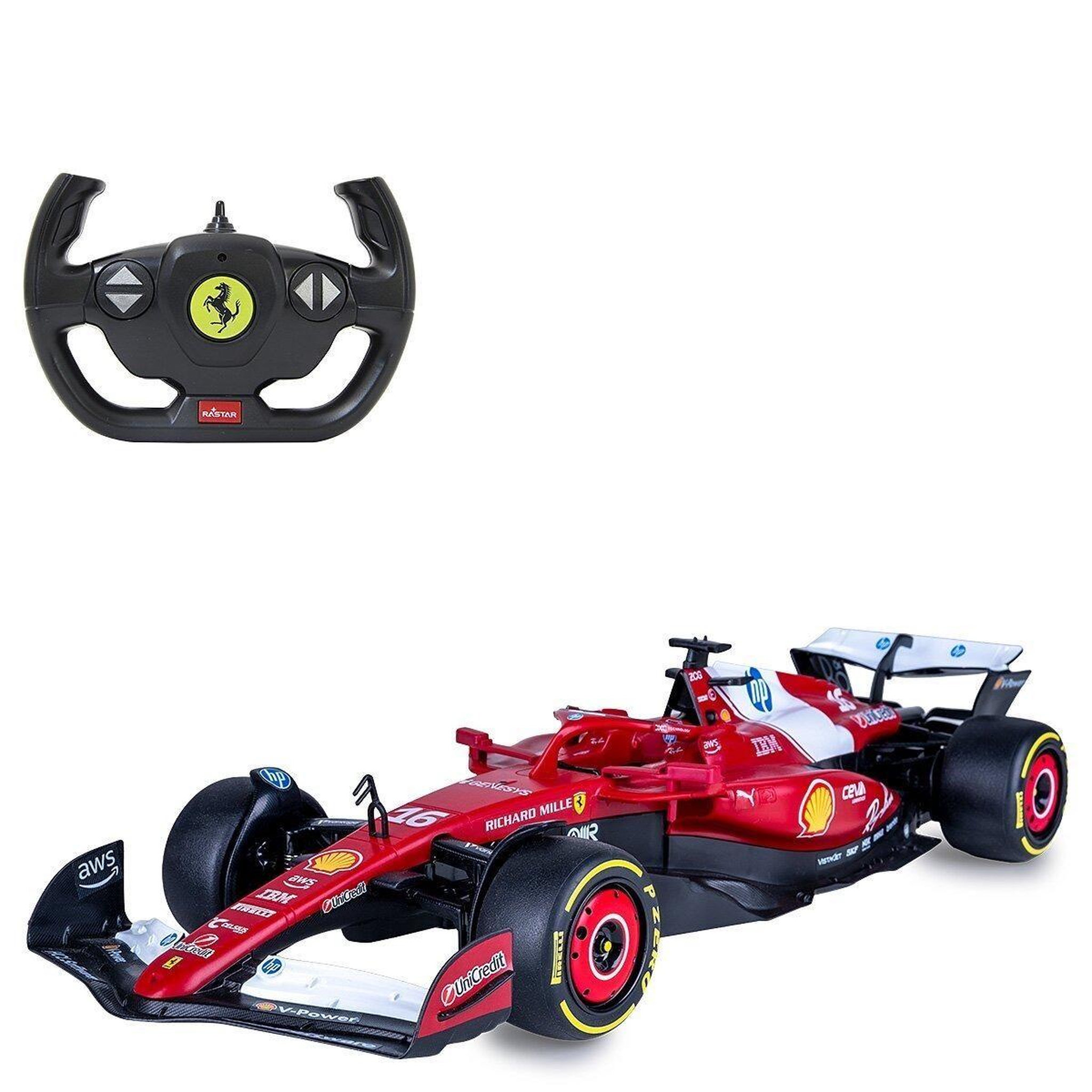 Jamara Voiture télécommandée ferrari sf-25 1:12 rouge 2,4ghz