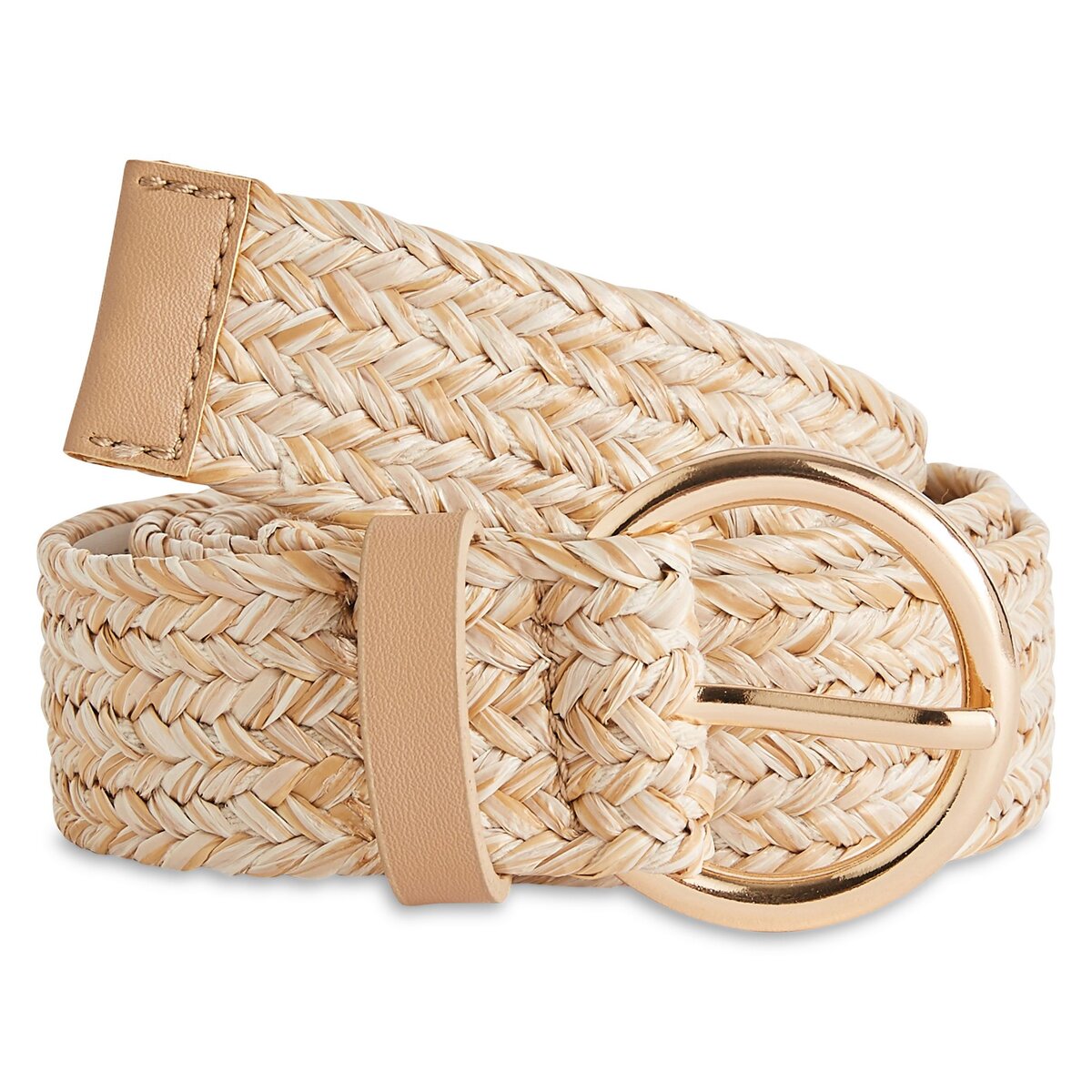 Ceinture shop paille femme