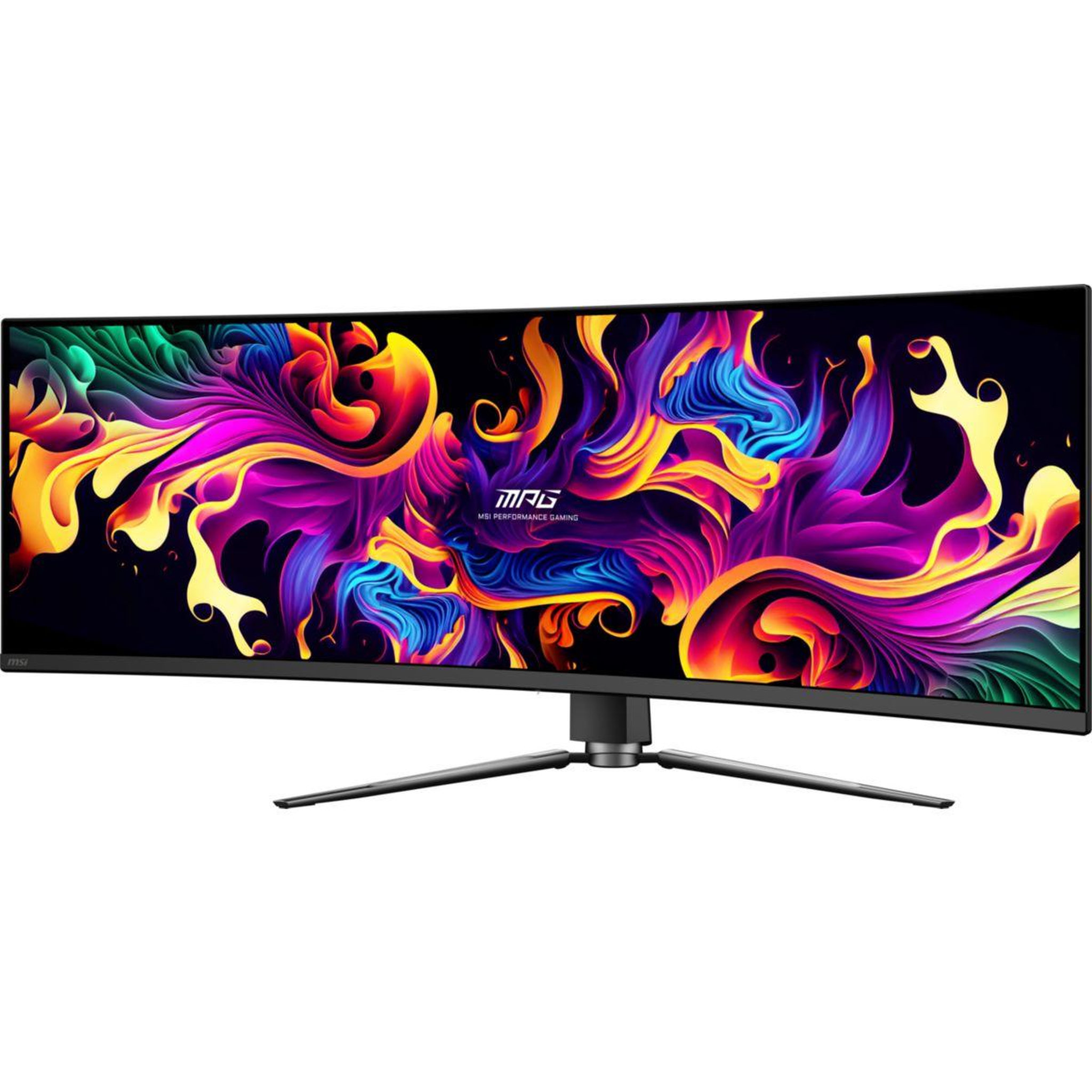 Voir la diapositive 4 : MSI Ecran pc gamer mpg 491cqp 49  incurvé dqhd 144hz qd-oled hdr true black 400 hdmi 2.1 amd freesync