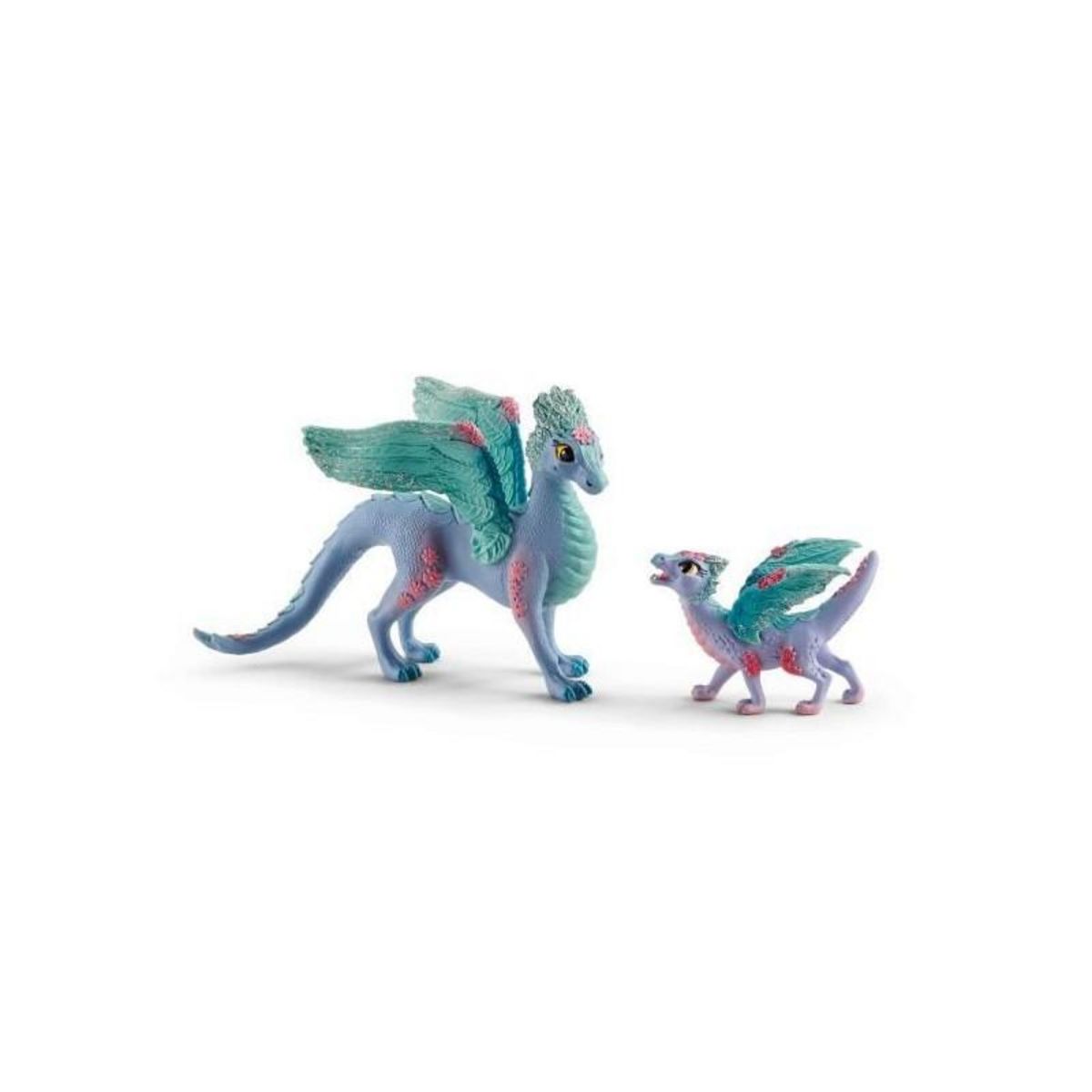 Schleich Schleich - Dragon aux fleurs avec son petit - 70592