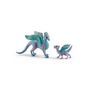 Voir la diapositive 1 : Schleich Schleich - Dragon aux fleurs avec son petit - 70592