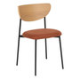 Voir la diapositive 2 : ATMOSPHERA Lot de 2 Chaises Design  Jaisa  81cm Ambre