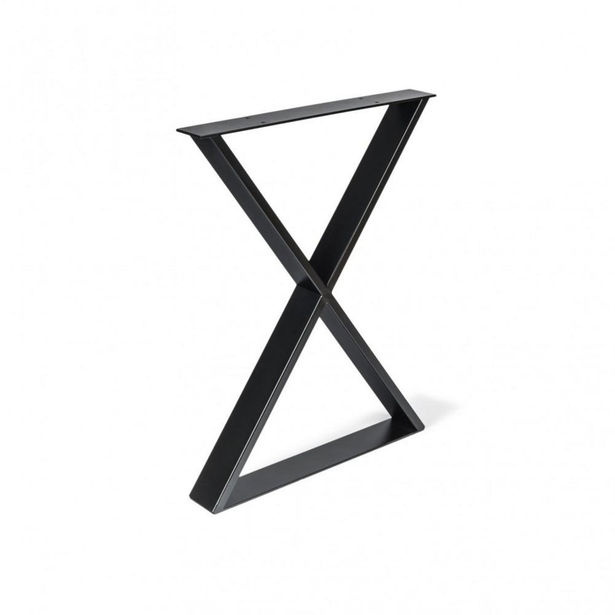 CENTRALE BRICO Pied meuble design REI fixe métal brut noir