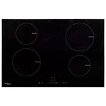 VIDAXL Plaque de cuisson à induction 4 brûleurs Verre 77 cm 7000 W