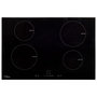 Voir la diapositive 1 : VIDAXL Plaque de cuisson à induction 4 brûleurs Verre 77 cm 7000 W