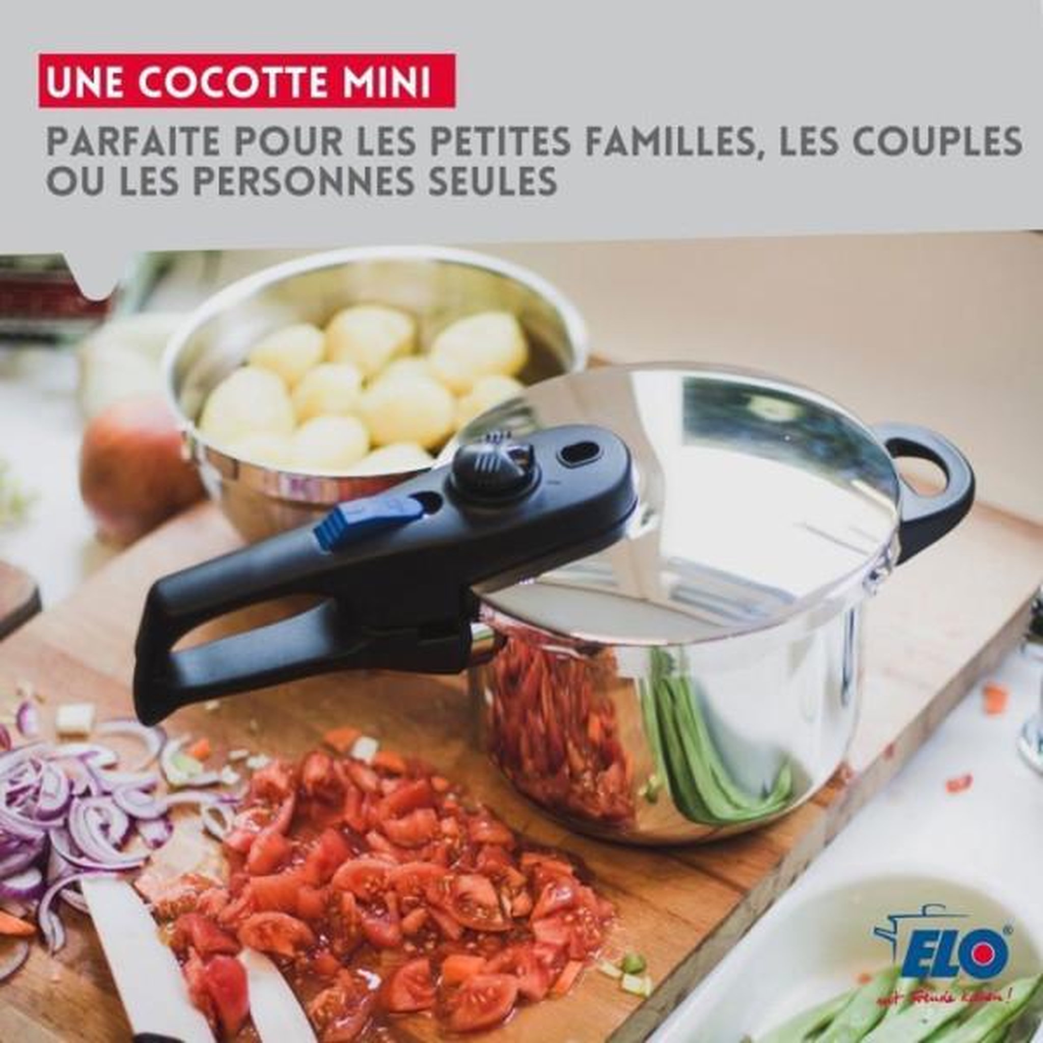 Voir la diapositive 5 : Fackelmann Autocuiseur - fackelmann - elo praktika - 18 cm - 2,7 litres