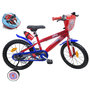 Voir la diapositive 1 : SPIDERMAN Vélo 16 pouces Spiderman + casque de protection