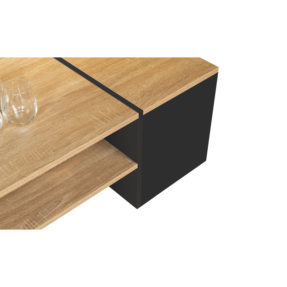 Table basse avec coffre de rangement L110 cm ELO