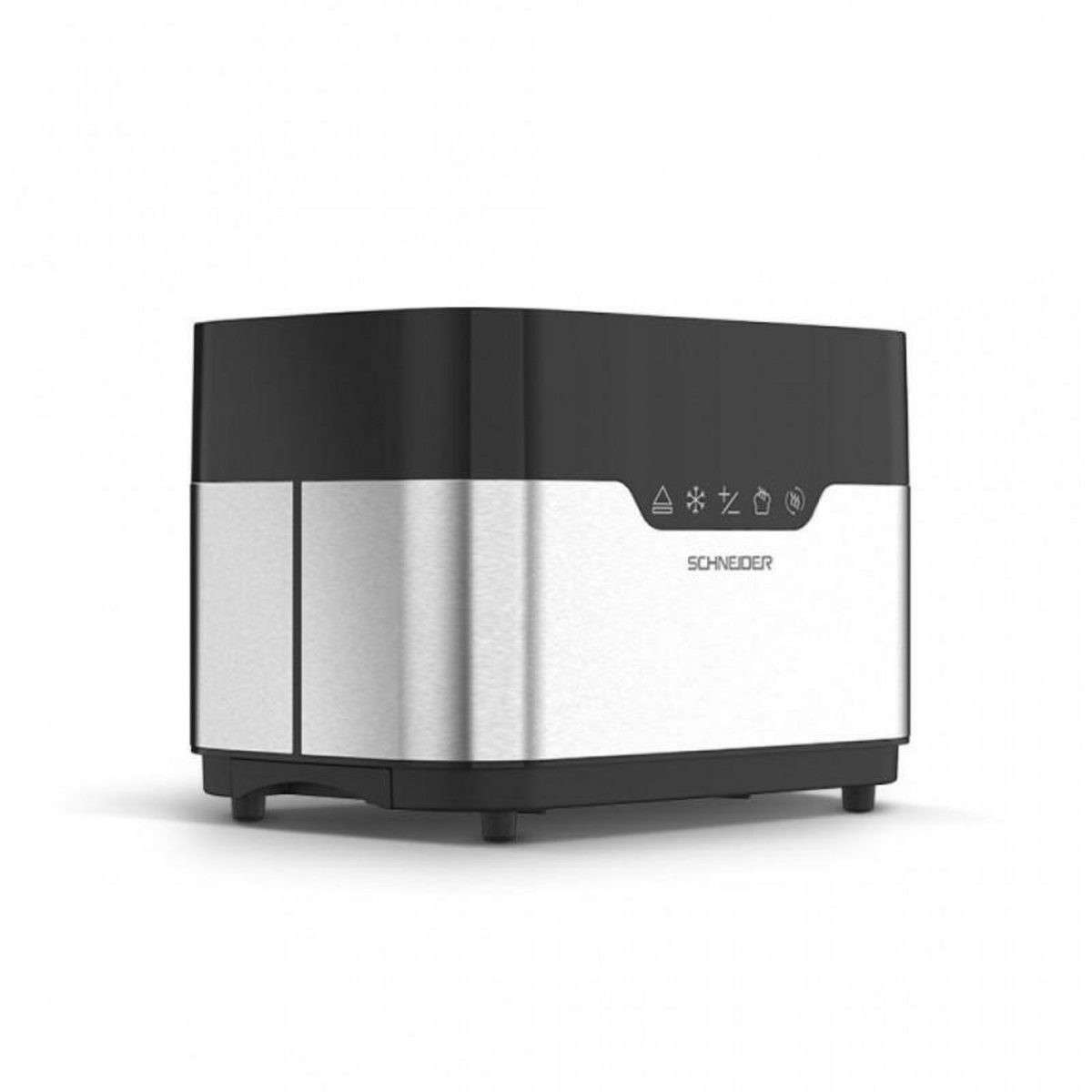SCHNEIDER Grille Pain Digital 2 Fentes Inox Scto22dx Schneider