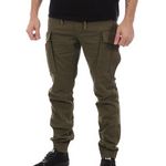Schott Pantalon Cargo  Homme Schott Relax. Coloris disponibles : Vert