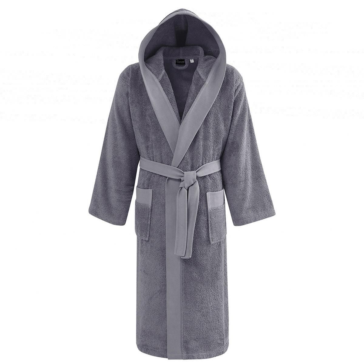 Sensei Maison Peignoir mixte à capuche uni 420 g/m² BOXER