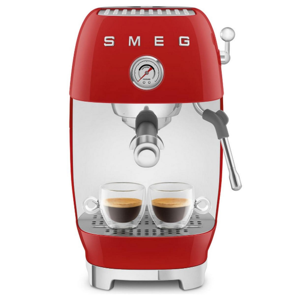 SMEG Machine à expresso ECF03RDEU + Cold Brew