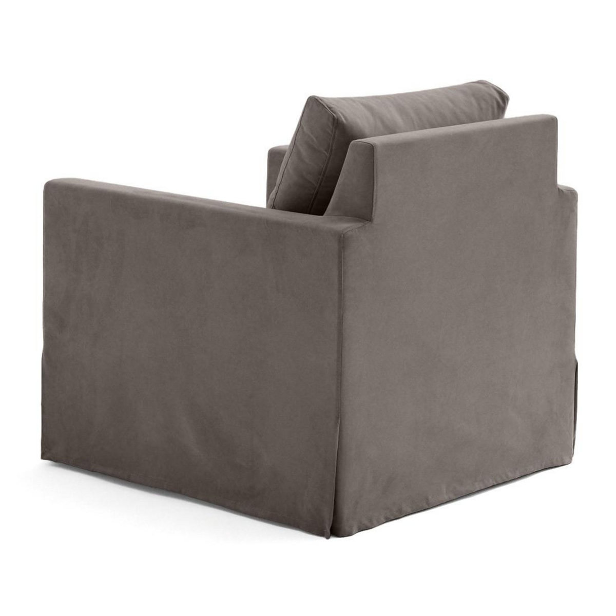 LISA DESIGN Serena - fauteuil déhoussable en tissu