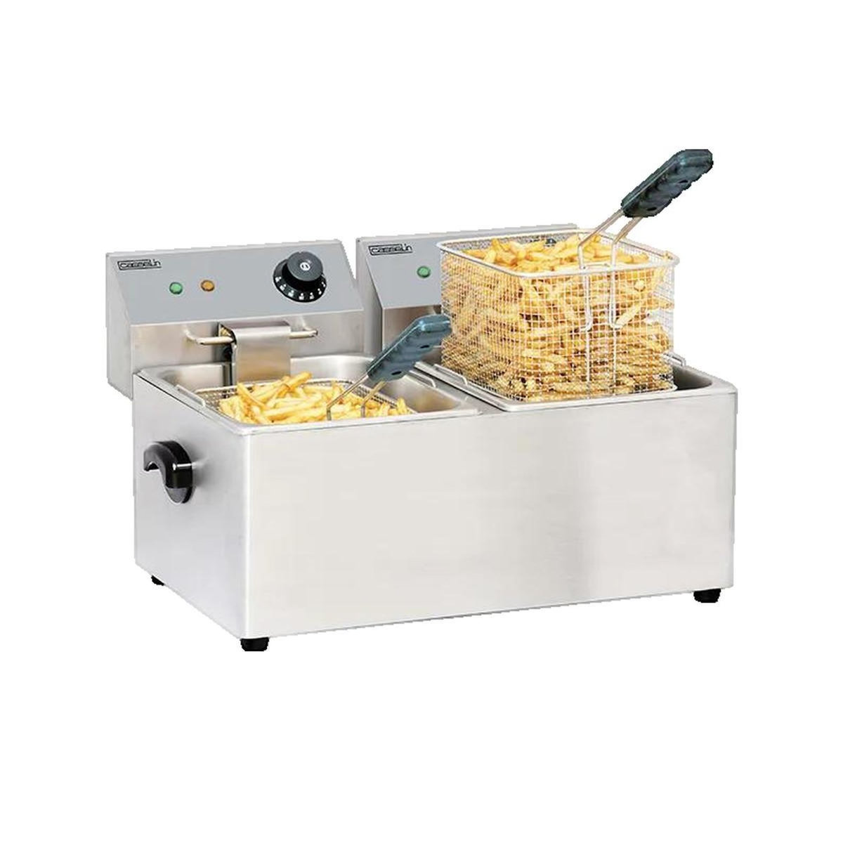 Casselin Friteuse Casselin CFE82 double cuve inox 16 litres