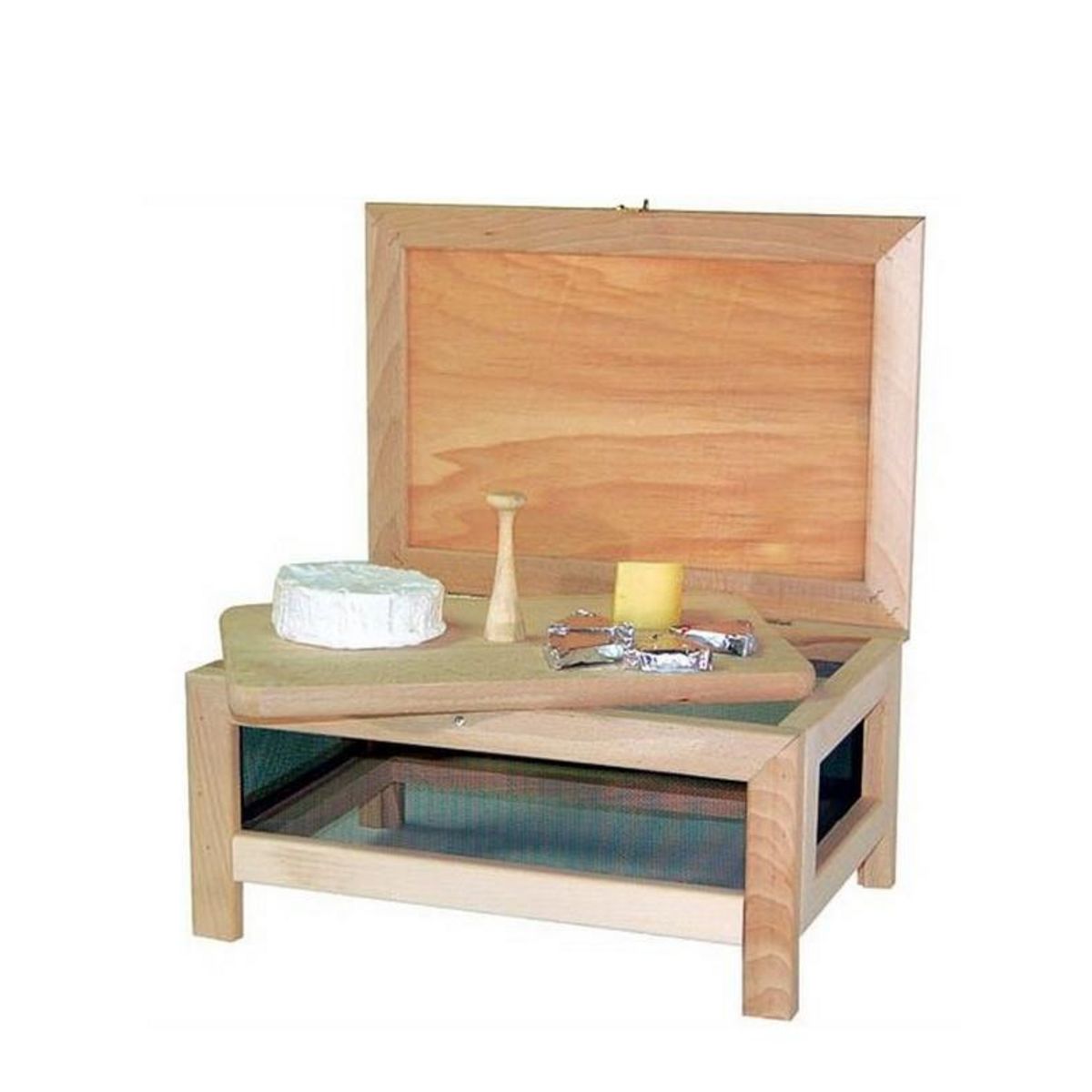 Masy Fromager bois 17x39cm + plateau - 20669
