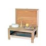 Voir la diapositive 4 : Masy Fromager bois 17x39cm + plateau - 20669
