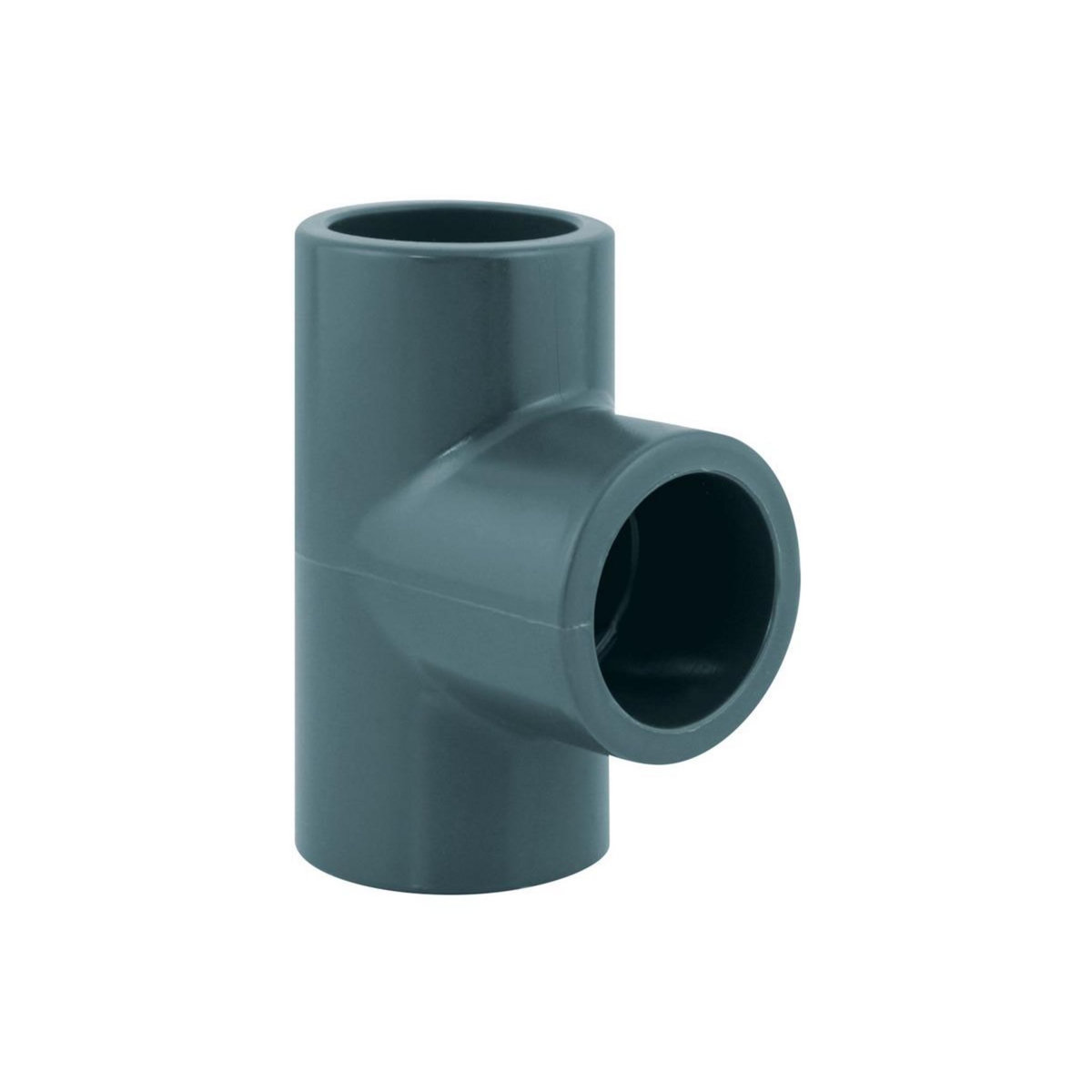 JARDIDECO Té égal PVC pression 90° Ø 50 mm - Fitt