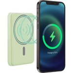 TNB Batterie externe 5000 mAh MagSafe vert