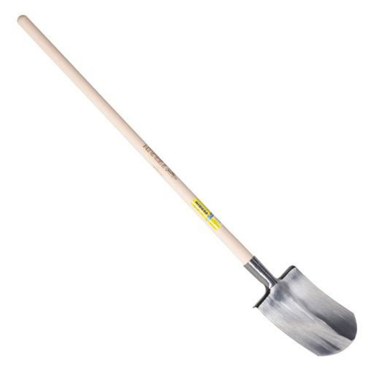 OUTILS PERRIN Bêche Bretagne polie 28 tranchant rond manche pomme