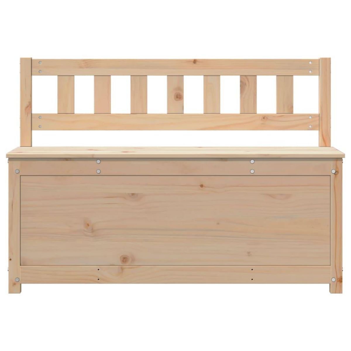 VIDAXL Banc 110x41x76,5 cm Bois de pin massif