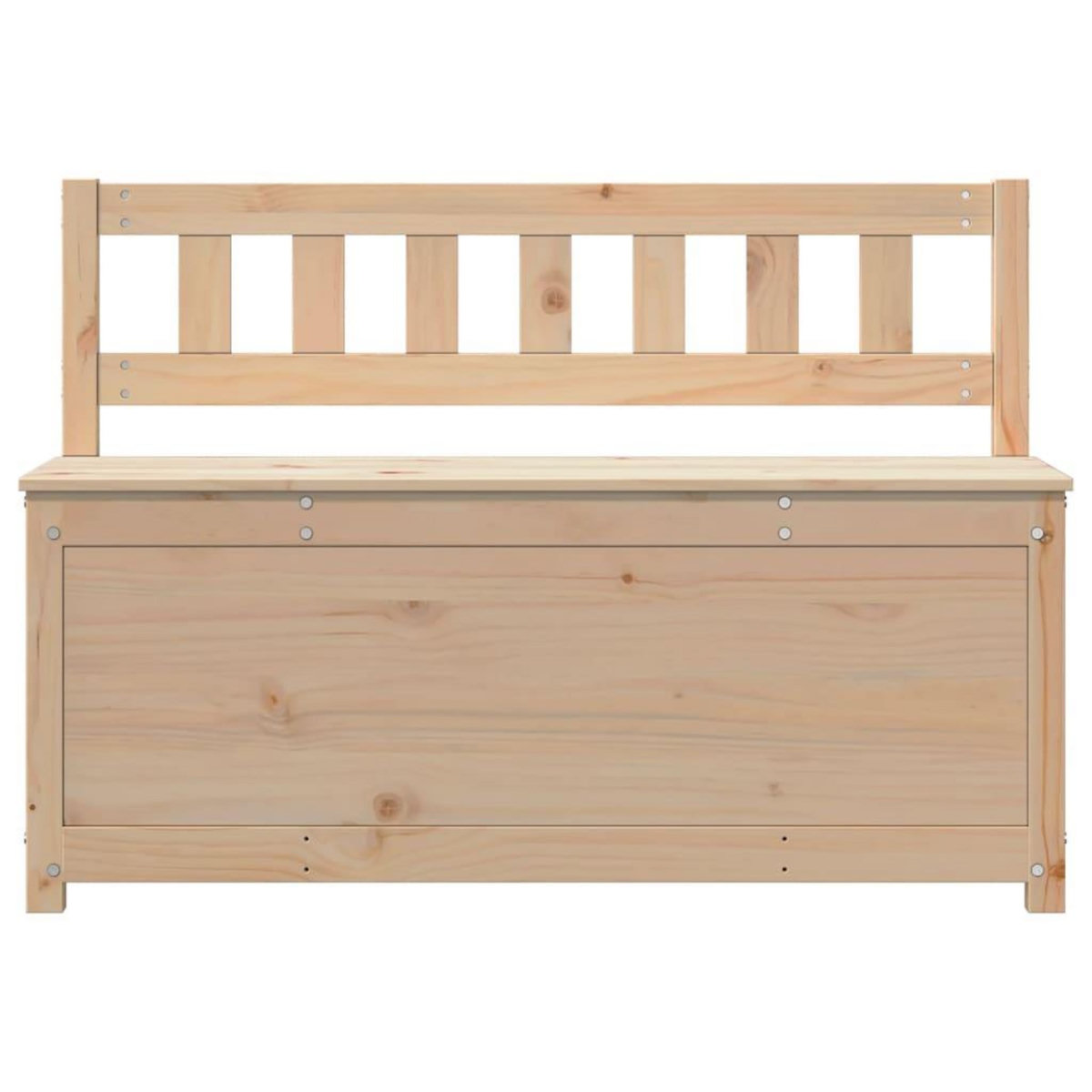 VIDAXL Banc 110x41x76,5 cm Bois de pin massif