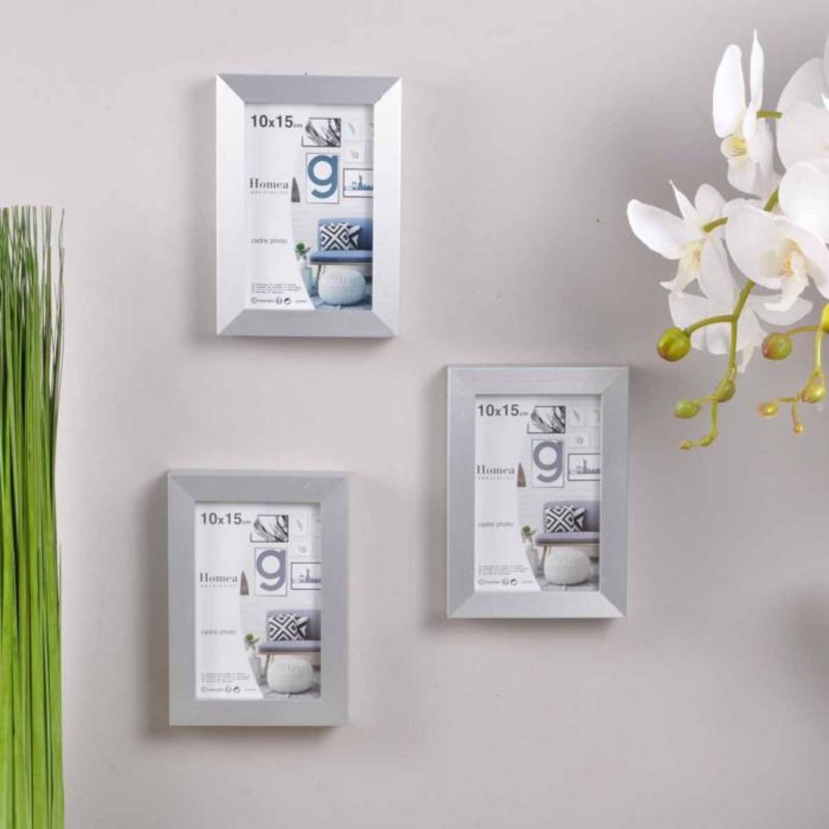 Paris Prix Cadre Photo Déco  Loft  10x15cm Argent