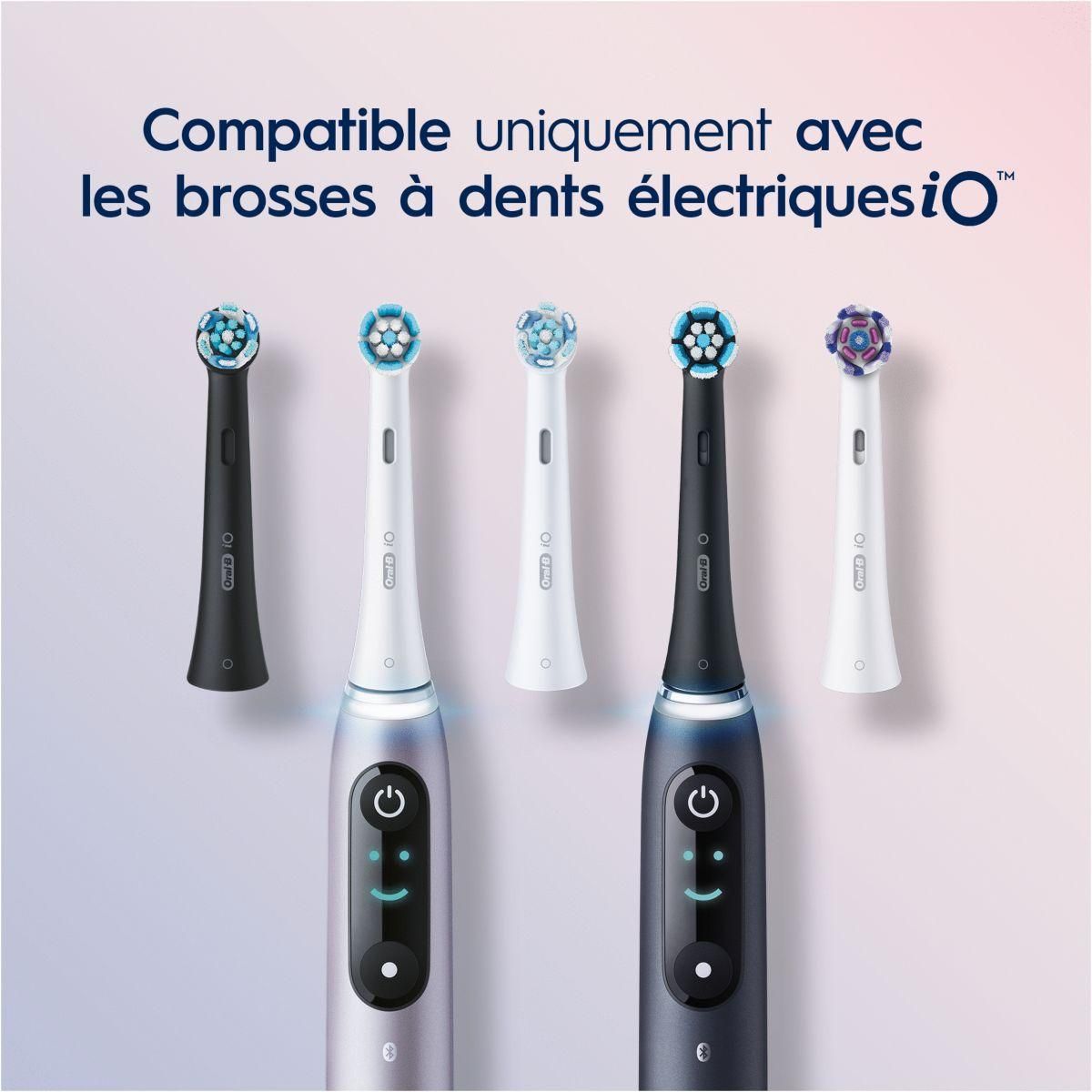 ORAL B Brossette dentaire 2 ct iO Gentle Care (Black)