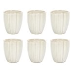 Paris Prix Lot de 6 Tasses à Café  Vlora  12cl Beige
