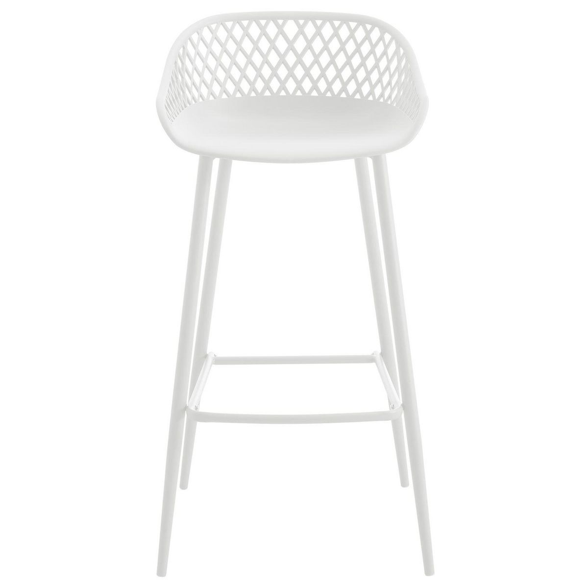 IDIMEX Lot de 2 tabourets de bar IREK, en plastique