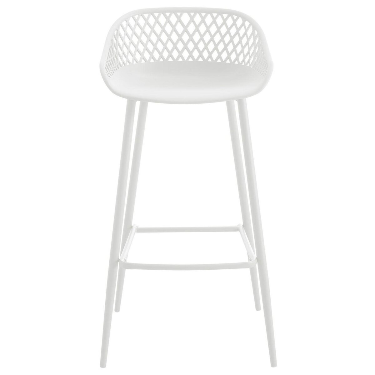IDIMEX Lot de 2 tabourets de bar IREK, en plastique
