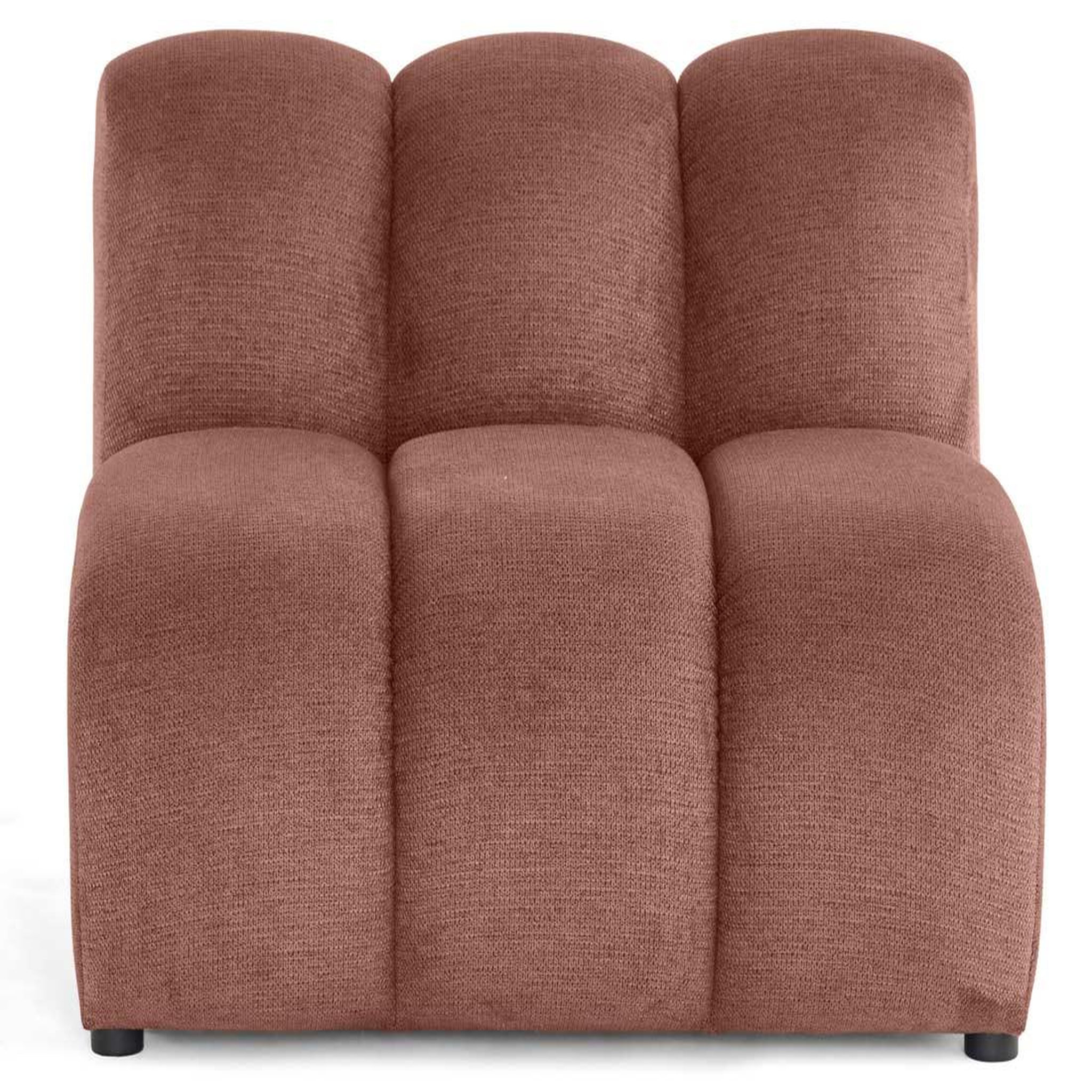 Voir la diapositive 1 : BEST MOBILIER Debbie - module d'assise en tissu texturé