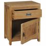 Voir la diapositive 3 : VIDAXL Table de chevet teck massif 40x30x50 cm