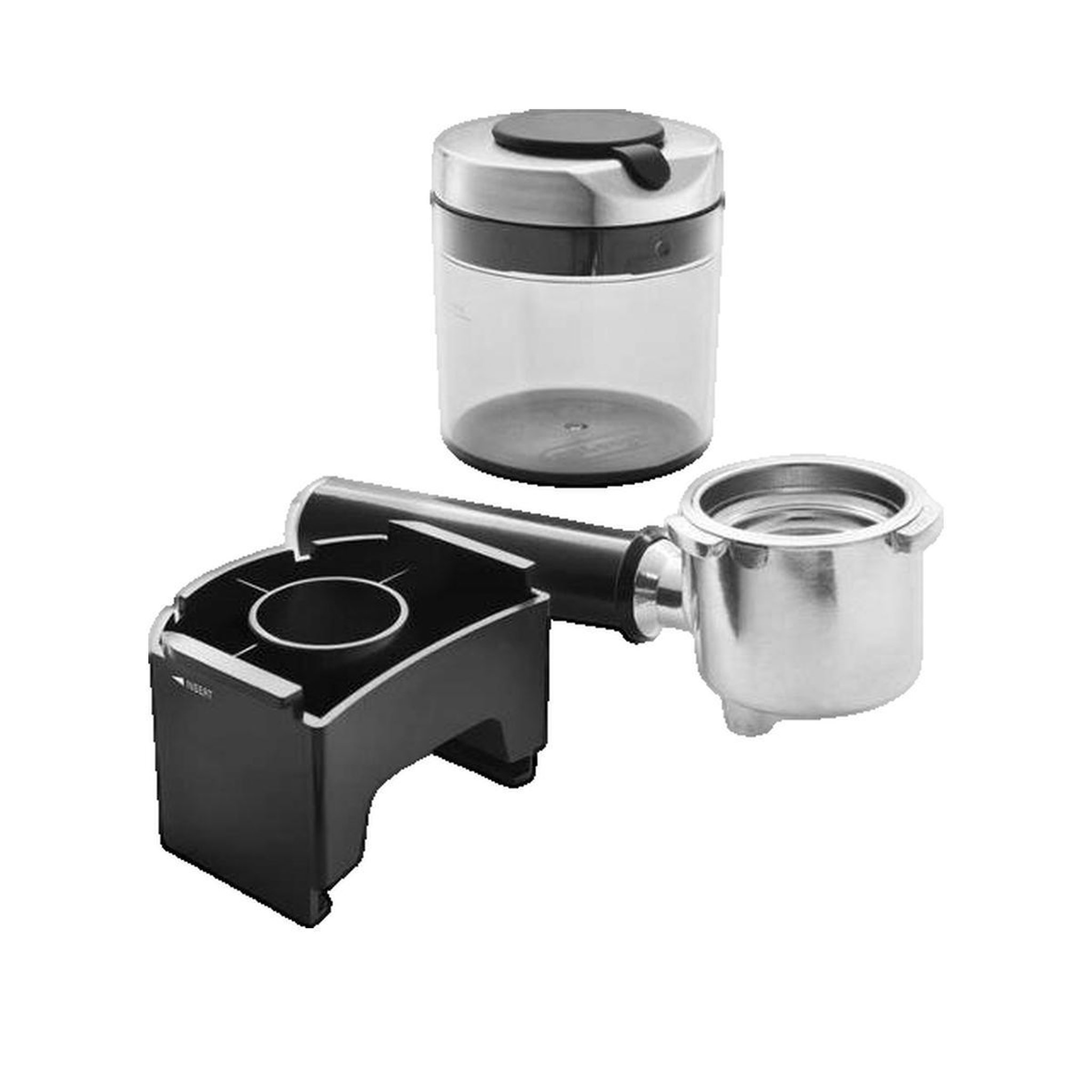 Voir la diapositive 2 : DELONGHI Moulin à café électrique professionnel DeLonghi KG521M inoxydable 18 réglages 350g