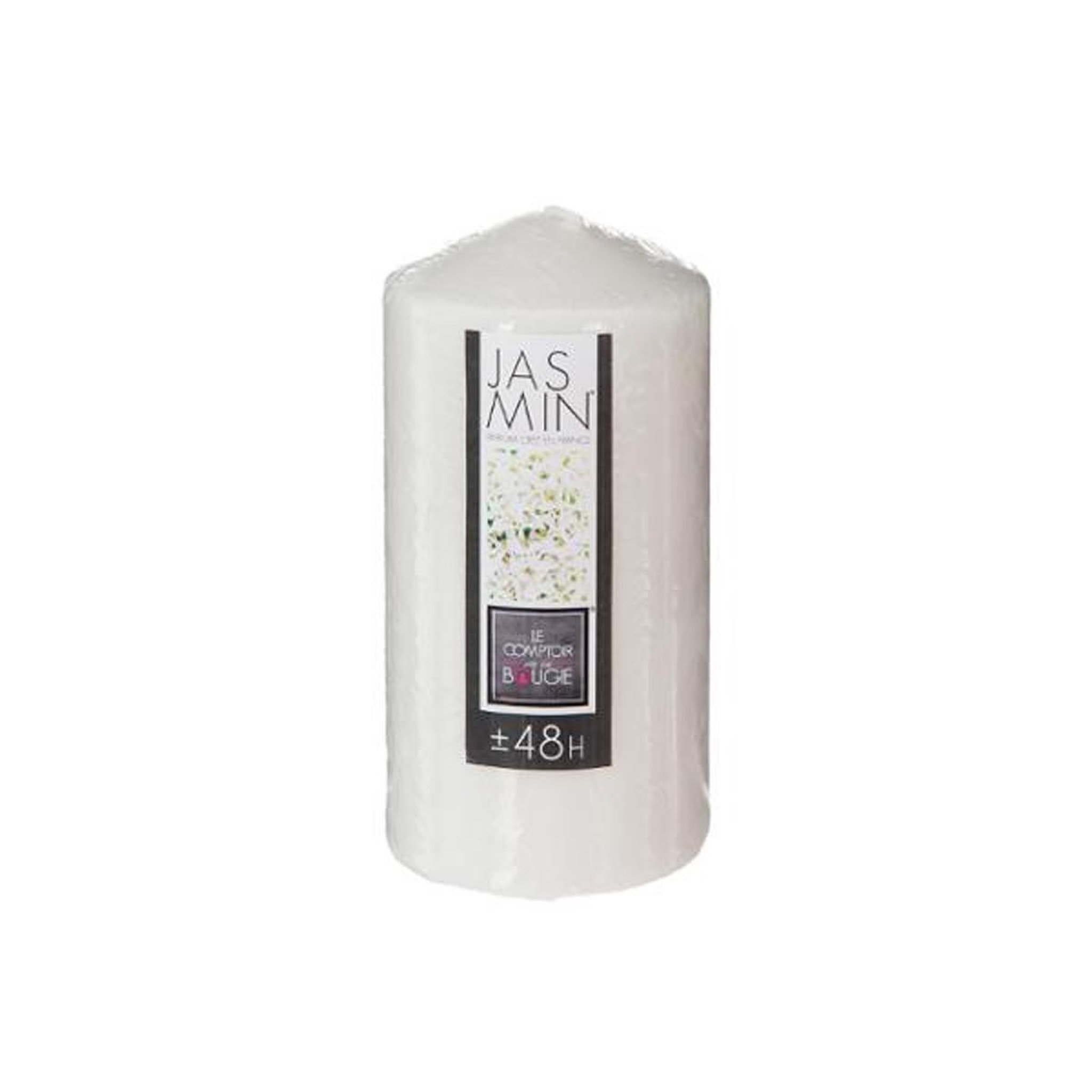 Voir la diapositive 3 : COMPTOIR DE LA BOUGIE Bougie Parfumée Ronde  Tami  395g Jasmin