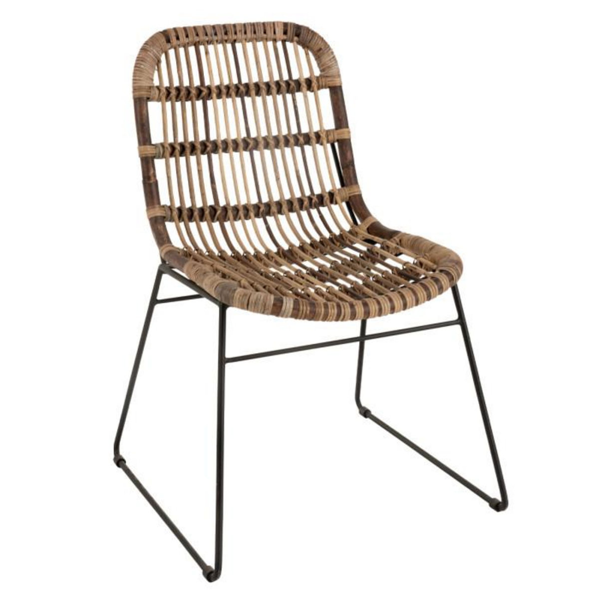 Paris Prix Chaise Design  Billie  85cm Naturel
