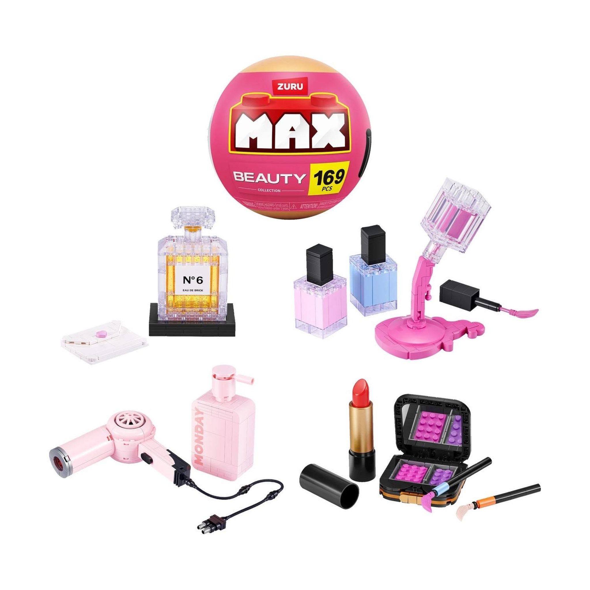 Voir la diapositive 4 : ZURU Capsule surprise - Jeu de construction - ZURU - Max Premium Beauty - Modele aléatoire - Des 8 ans