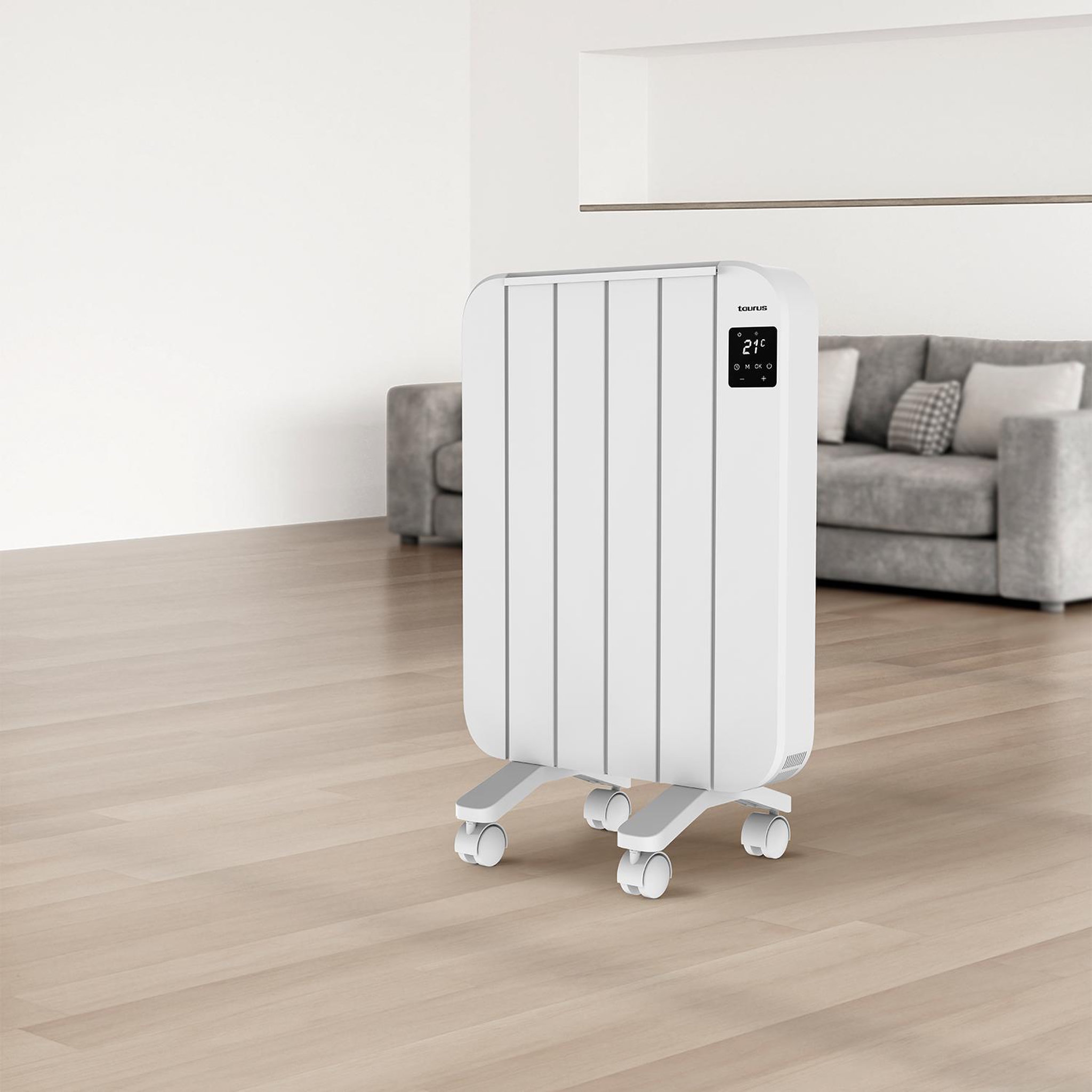 Voir la diapositive 4 : Taurus Radiateur électrique 1000w blanc - PERSIA 1000