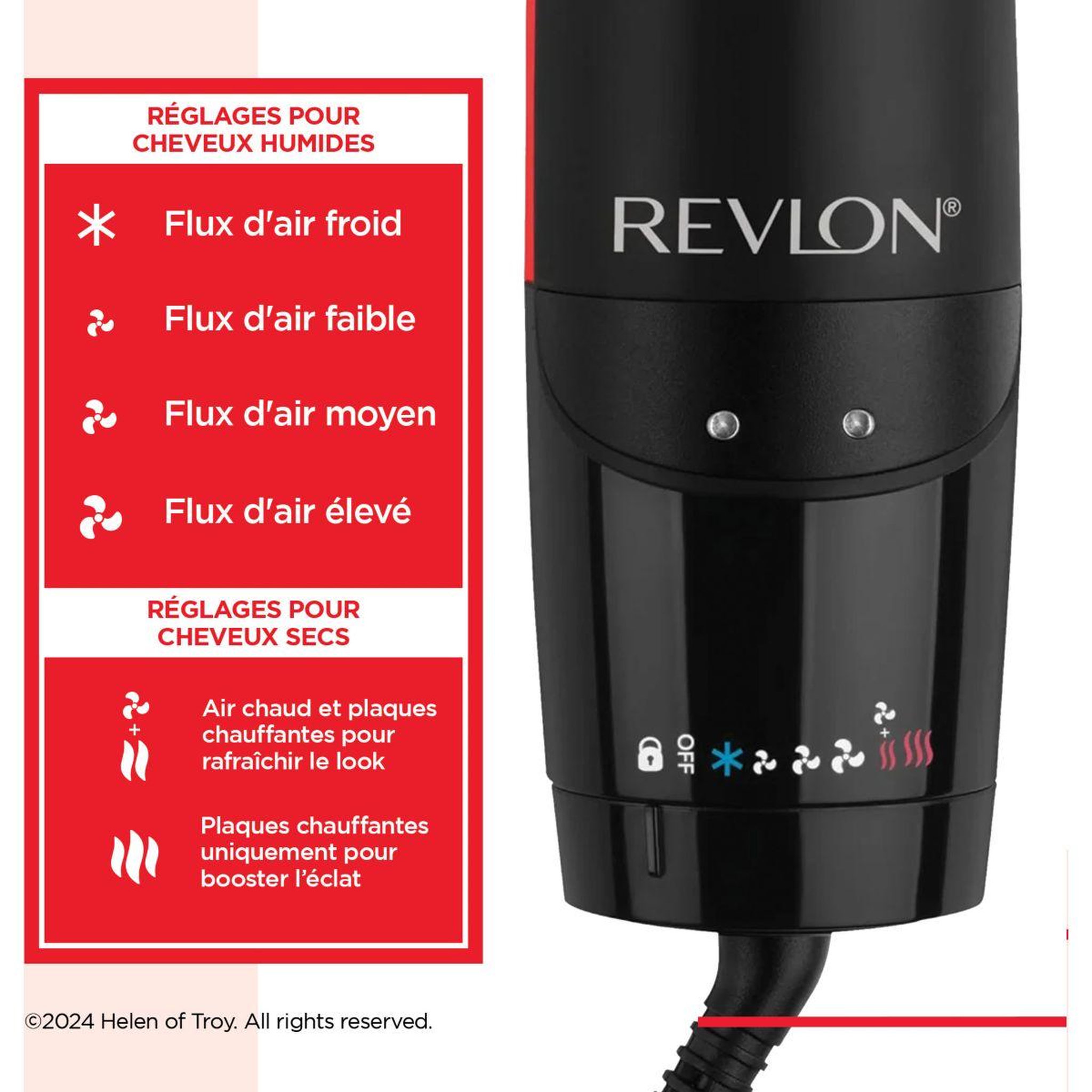 Voir la diapositive 5 : Revlon Lisseur séchant one step airstraight