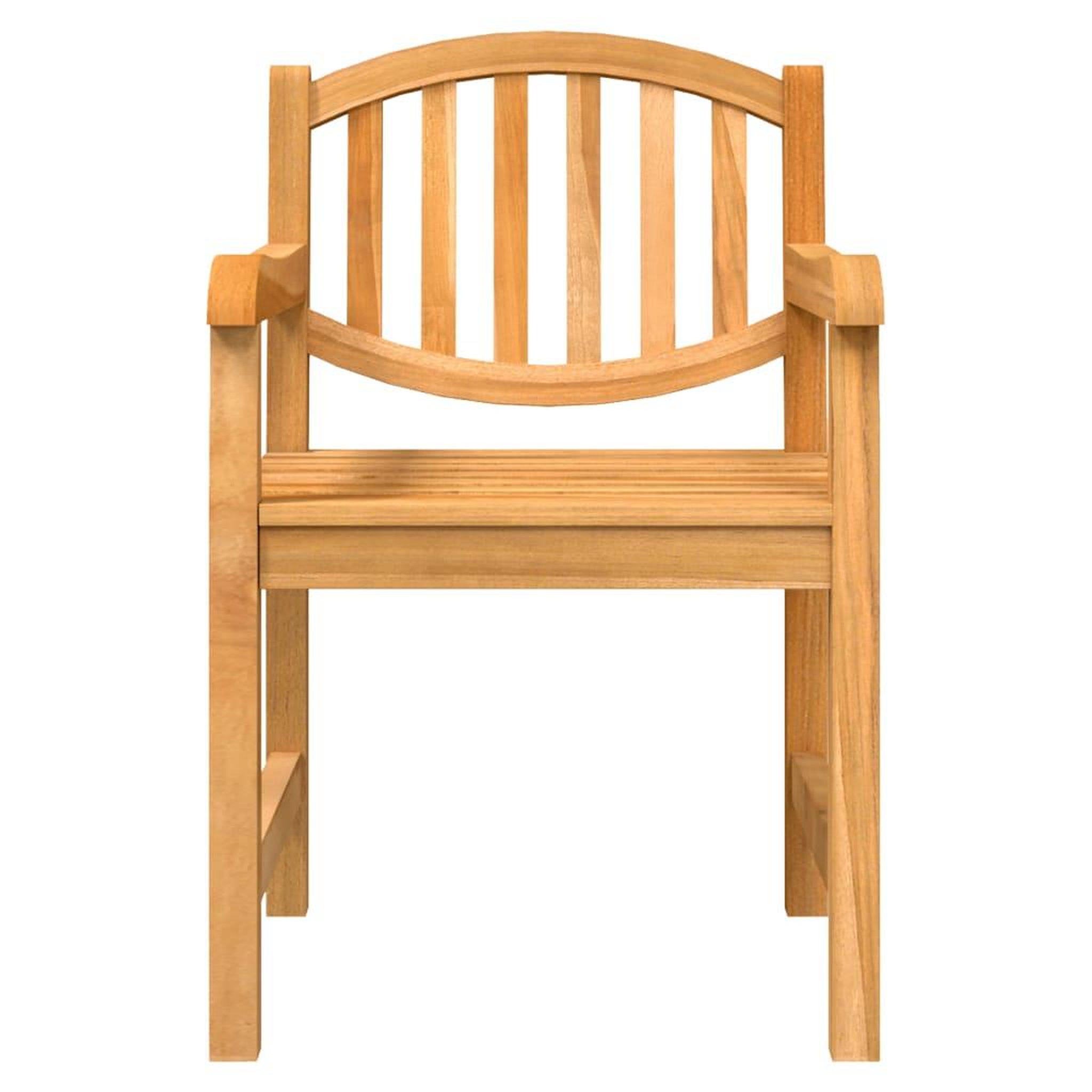 Voir la diapositive 5 : VIDAXL Ensemble a manger de jardin 5pcs Bois de teck massif