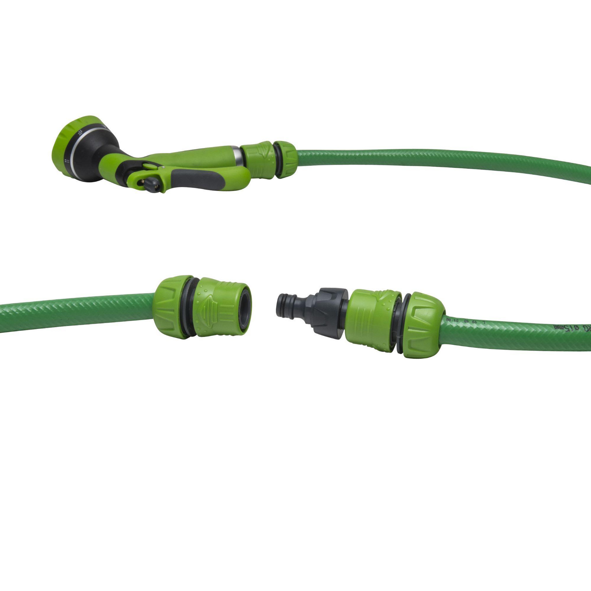 Voir la diapositive 4 : WERKAPRO Lot de 4 raccords automatiques  19mm  WERKA PRO