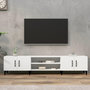 Voir la diapositive 1 : VIDAXL Meuble TV blanc 180x31,5x40 cm bois d'ingenierie