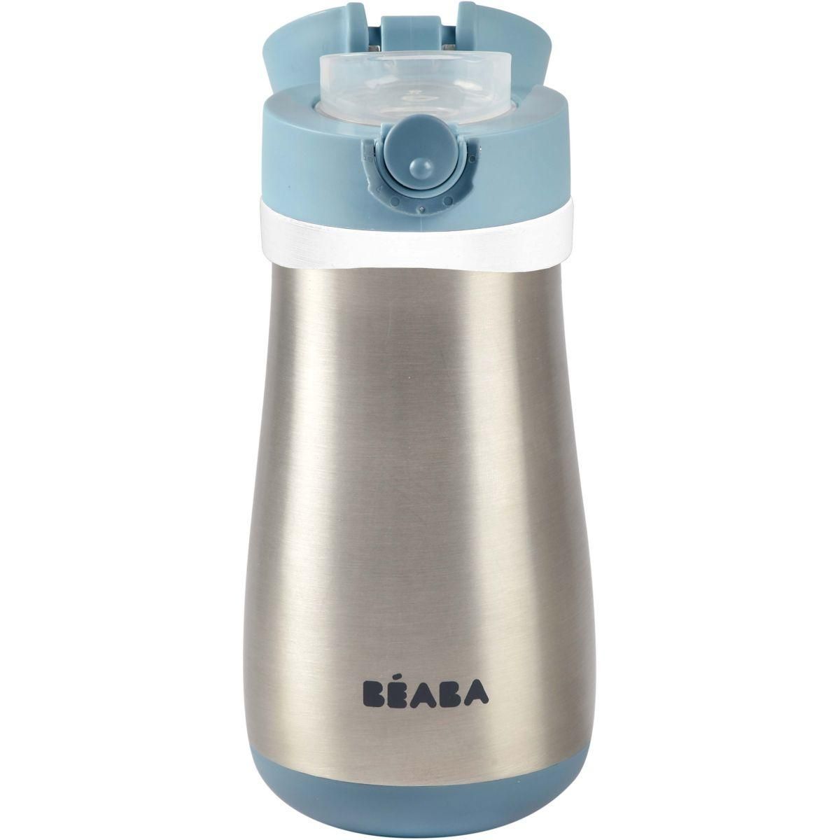BEABA Tasse 350 ml et anse  windy blue